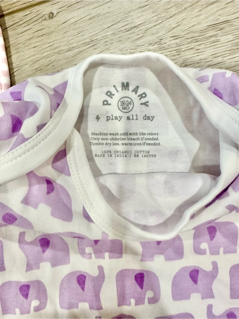Primary Clothing Organic Animal Friends & Striped Babysuit Shortie